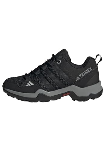 adidas Terrex AX2R Hiking Shoes Wanderschuhe, Core Black/Core Black/Vista Grey, 33 EU im Sale