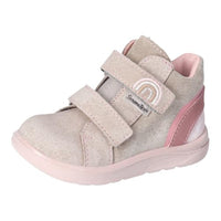 Thumbnail for RICOSTA Mädchen Stiefel Lara, Kinder Lauflernschuhe, Weite: Mittel, Sympatex, Klettstiefel, Booties, wasserdicht, Tundra/Rose (650), 25 EU im Sale