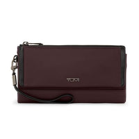 Thumbnail for TUMI - Voyageur Damen Reisebrieftasche - Premium Damen Reisebrieftasche - Abnehmbarer Handgelenkriemen aus Leder - Halogen Blau, Deep Plum, Einheitsgröße, Handgelenk im Sale