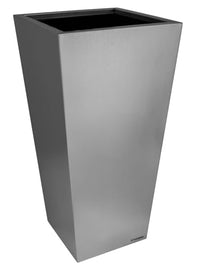 Thumbnail for VIVANNO Planter Flower Pot Stainless Steel Classic - Weatherproof & Rustproof - 70x35x35 cm on Sale