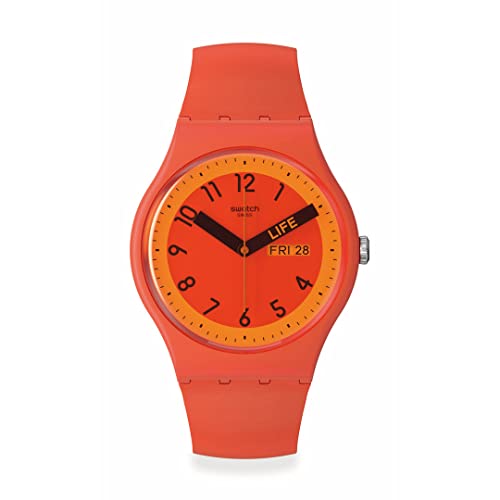 Swatch Men's Analog-Digital Automatic Uhr mit Armband SO29R705 im Sale