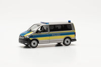 Thumbnail for herpa Modellauto VW T 6.1 Bus Polizei Niedersachsen, Miniatur im Maßstab 1:87, Sammlerstück, Made in Germany, Modell aus Kunststoff, ['Silber'] im Sale
