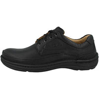Thumbnail for Clarks Herren Nature Three Derby, Schwarzes Leder, 48 EU im Sale