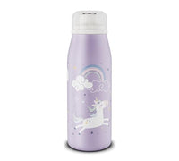 Thumbnail for alfi KIDS ISO BOTTLE 350ml, Purple Unicorn Rainbows, Insulated Drinking Bottle for Children, Stainless Steel, Tightly Sealed Screw Cap, Keeps Hot for 12 Hours, Cold for 24 Hours, Drinking Bottle for Carbonated Drinks, BPA-Free on Sale