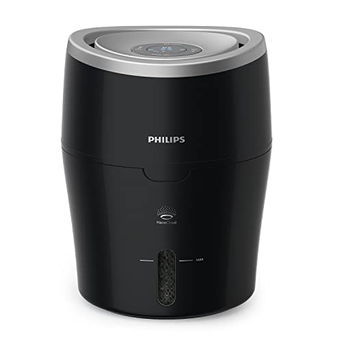 Philips Series 2000 Luftbefeuchter – für Räume bis m², mit NanoCloud-Technologie, 3 Geschwindigkeitsstufen, Sleep-Modus, 2-Liter-Tank (HU4814/10) im Sale