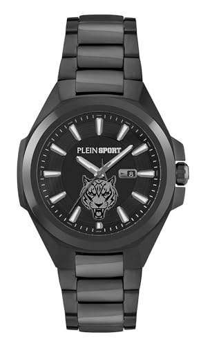 Plein Sport Herren Uhr Analog Quarz TIGERMASTER PS7BA0924 Edelstahl im Sale