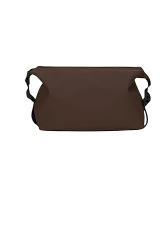 RAINS weekend Wash Bag Kulturbeutel, braun, Klassisch im Sale