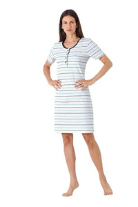 Thumbnail for hajo Damen Sleepshirt, Klima-Komfort Multicolor 44/46 im Sale