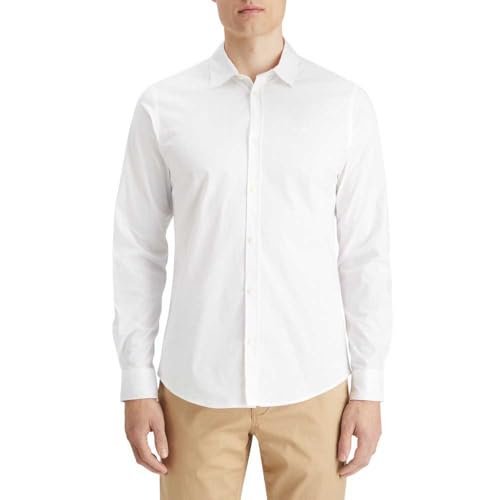 Scotch &amp; Soda Men's Core - Poplin Solid Shirt, Night 0002, EU on sale