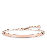 Thumbnail for Thomas Sabo Damen-Armband Love Bridge 925 Sterling Silber 750 rosegold vergoldet Länge von 16.5 bis 19.5 cm Brücke 5.4 cm LBA0044-415-12-L19,5v im Sale