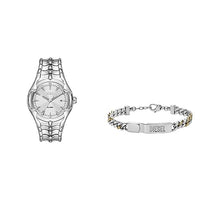 Thumbnail for Diesel Herrenuhr und ID-Kettenarmband - DREI-Zeiger-Datumswerk, Edelstahl im Sale