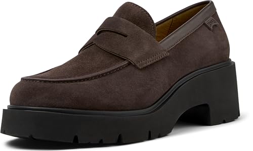 Camper Women's Milah K201425 Moccasin, Medium Grey 020, EU on Sale
