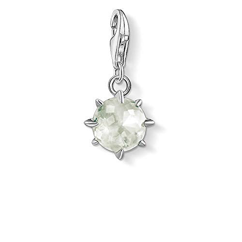 Thomas Sabo Damen Charm-Anhänger Geburtsstein August Charm Club 925 Sterling Silber 1786-465-33 im Sale