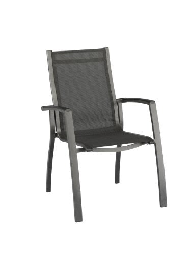 Kettler Advantage 0302102-7100 Altura Stapelsessel anthrazit, Metallarmlehne im Sale