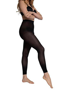 Thumbnail for Ulla Popken Damen Strumpf-leggings, 60den Strumpfhose, Schwarz, 56-58 EU im Sale
