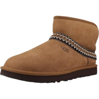 Thumbnail for UGG Damen Classic Mini Crescent Mode-Stiefel, Chestnut, EU im Sale