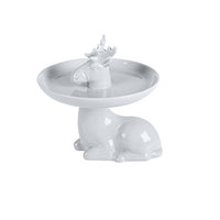 Thumbnail for Sompex - JULU, moose plate - ceramic, grey (31901) on sale