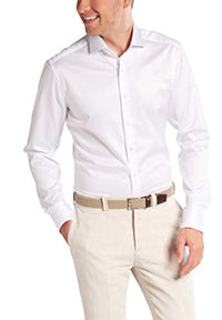Thumbnail for ETERNA Herren Luxury Shirt Slim FIT 1/1 dunkelblau 45_H_1/1 im Sale