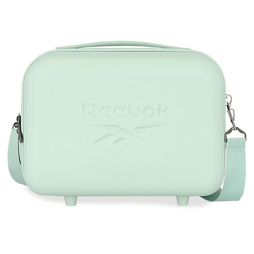 Reebok Franklin Toiletry Bag, Adjustable, Made of ABS, 29 cm x 21 cm x 15 cm, Zipper with Holes for Padlock, by Joumma Bags, Black, Toiletry Bag on Sale