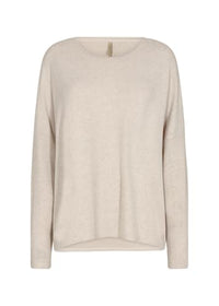 Thumbnail for SOYACONCEPT Womens SC-Biara 1 Casual Long Sleeved Blouse Bluse, Cream Melange, Medium im Sale