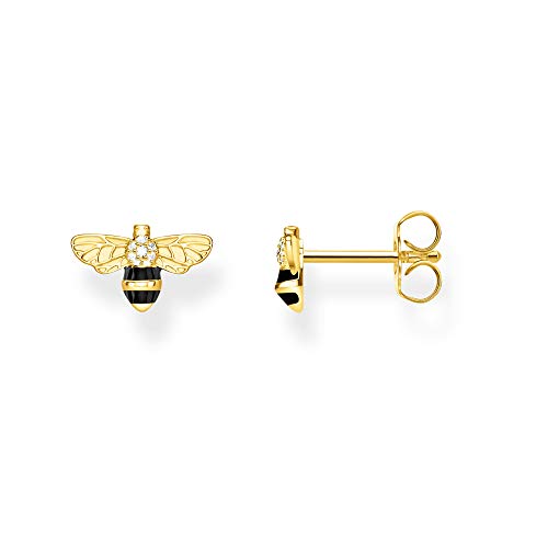 Thomas Sabo Damen Ohrringe Ohrstecker Biene Gelbgold 925 Sterling Silber H2052-565-7 im Sale
