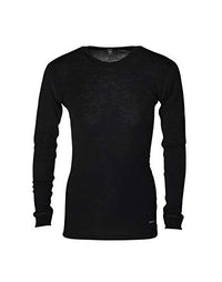 Thumbnail for Dilling Langarmshirt aus natürlicher Merinowolle für Herren Blaugrau meliert im Sale