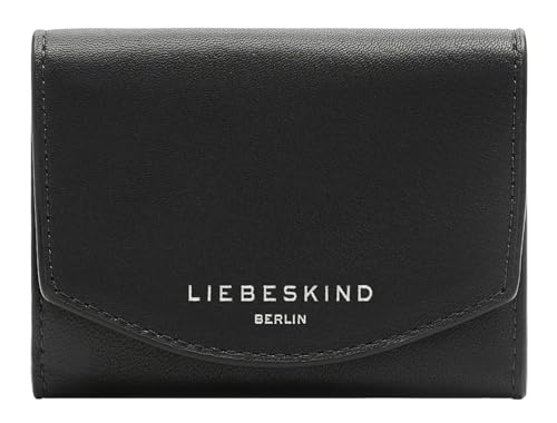 Liebeskind Berlin Damen Sadie Naplack Louisa Purse S, black, (HxBxT 8.5cm x 11cm x 2cm) im Sale