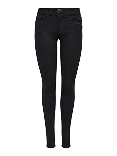 ONLY women's jeans 15092650 Black S-30 on sale