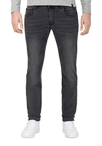 Thumbnail for Timezone Herren Slim ScottTZ Skinny Jeans, Grau (Anthra Shadow wash 8650), 33W / 34 im Sale