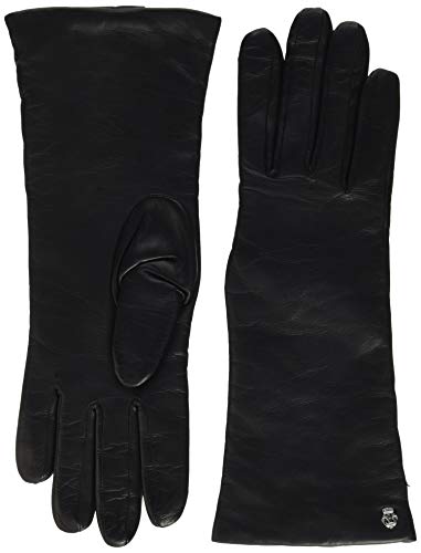 Roeckl Damen Ædelklassiker cashmere lang Handschuhe, Schwarz (Black 000), 6.5 EU im Sale