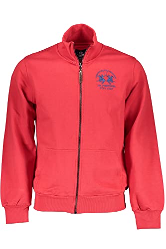 La Martina Roter Baumwollpullover - , ohne Farbe, Keine Farbe, no-size im Sale