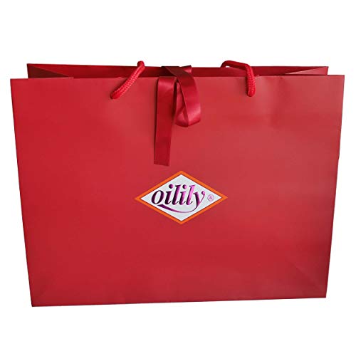 Oilily 10 x Premium Tragetasche Papiertasche Papiertüte Papier-Beutel Medium im Sale