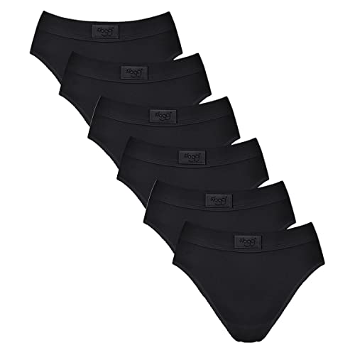 Sloggi - Double Comfort - Tai Slip - 6er Pack (48 Schwarz) im Sale