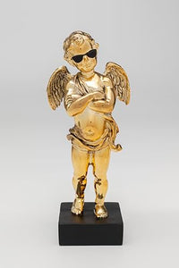 Thumbnail for Kare Design Deko Figur Cool Angel, Gold, Deko Objekt, Engels Motiv, 29x12x9 cm (H/B/T) im Sale