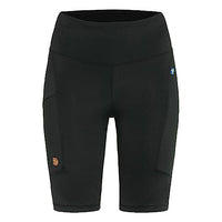 Thumbnail for Fjällräven Damen Abisko Short Tights W Trousers, Black, im Sale