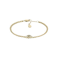 Thumbnail for Fossil Damen-Armband Sutton Gold Edelstahl JF04794710, Einheitsgröße, Edelstahl, Kein Edelstein im Sale
