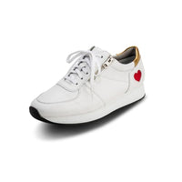 Thumbnail for VITAFORM Sneaker Damen I atmungsaktive Schuhe I gelenkschonende Halbschuhe I Reißverschluß für leichten Einstieg I austauschbares Luftpolsterfußbett I Schock Absorber I 100% Hirsch-Leder weiß 37 im Sale