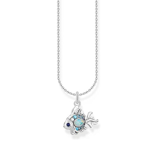 Thomas Sabo Kette mit Fisch-Anhänger 925 Sterlingsilber KE2239-945-7 im Sale