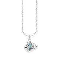 Thumbnail for Thomas Sabo Kette mit Fisch-Anhänger 925 Sterlingsilber KE2239-945-7 im Sale