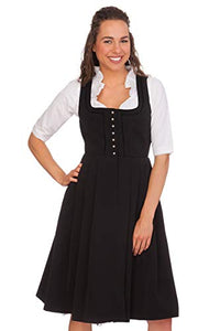 Thumbnail for Hammerschmid Midi Dirndl 1tlg. - ETRACHSEE - schwarz im Sale