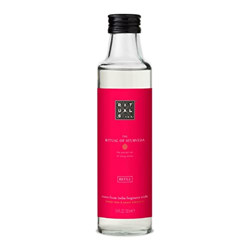 RITUALS Reed Diffuser Refill Pack by The Ritual of Ayurveda, 250 ml – With Indian Rose &amp; Sweet Almond Oil – Soothing Properties.