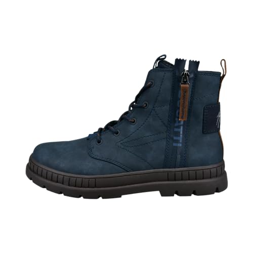 bugatti Herren Schnürstiefel, Männer Stiefel,Boots,Winterstiefel,Winterschuhe,uebergangsstiefel,uebergangsschuhe,dunkelblau (4100),42 im Sale