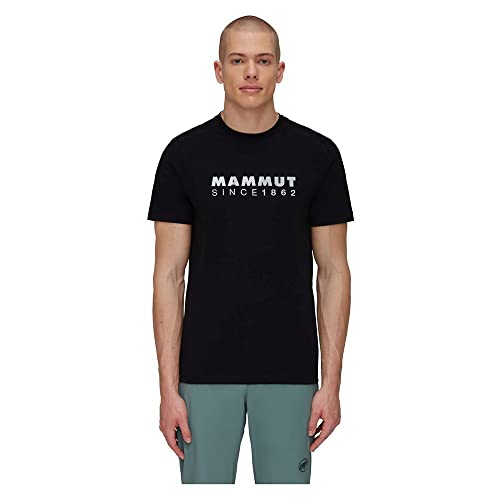 Mammut Herren Trovat T-Shirt Mens Logo Wander-Shirt, Schwarz,  EU im Sale