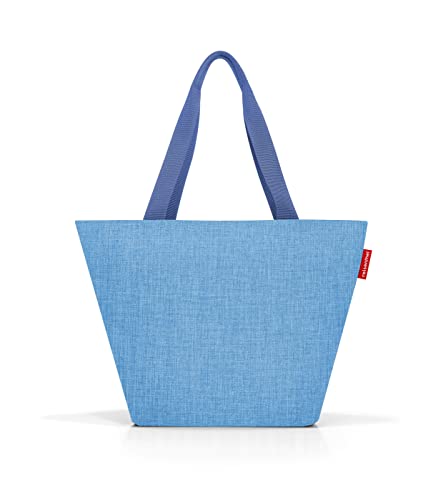 reisenthel shopper  Geräumige Shopping Bag und edle Handtasche in einem  Aus wasserabweisendem Material, Farbe:twist azure im Sale