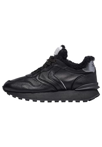 VOILE BLANCHE Sneakers aus Leder, schwarz 40 im Sale