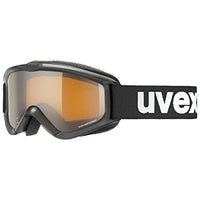 Thumbnail for uvex speedy pro - ski goggles for children - contrast-enhancing - enlarged, fog-free field of vision - white/laser gold - one size on sale