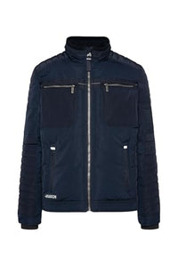 Thumbnail for Camp David Herren Winterjacke im Biker-Design Blue Navy im Sale