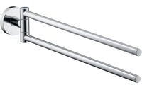 Thumbnail for hansgrohe zweiarmiger Handtuchhalter, Zubehör, Chrom im Sale
