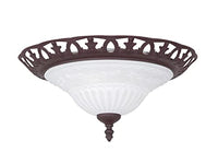 Thumbnail for Trio Leuchten Deckenleuchte Rustica 6102021-24, Metall rostfarbig, exkl. 2x E27 im Sale