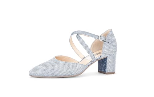 Gabor Damen Riemchen Pumps, Frauen Absatzschuhe,feine halteriemen,elegant,high Heels,hochhackige Schuhe,stoeckelschuhe,aquamarin,37.5 im Sale